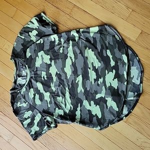 Womens Lululwmon Camo T-shirt